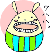 The egg of a rabbit sticker #3169155