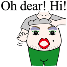 Drag Queen's HARAGEI English ver. sticker #3169347