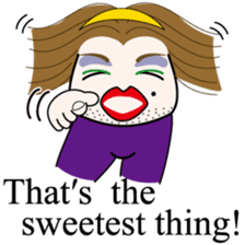 Drag Queen's HARAGEI English ver. sticker #3169349