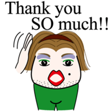 Drag Queen's HARAGEI English ver. sticker #3169350