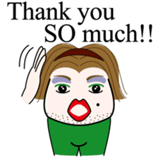 Drag Queen's HARAGEI English ver. sticker #3169350