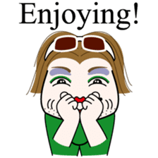 Drag Queen's HARAGEI English ver. sticker #3169352