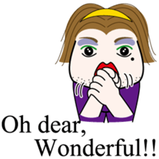 Drag Queen's HARAGEI English ver. sticker #3169356