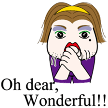 Drag Queen's HARAGEI English ver. sticker #3169356