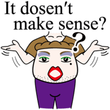 Drag Queen's HARAGEI English ver. sticker #3169364