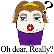 Drag Queen's HARAGEI English ver. sticker #3169367