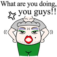 Drag Queen's HARAGEI English ver. sticker #3169372