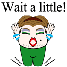 Drag Queen's HARAGEI English ver. sticker #3169375