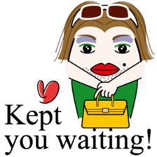 Drag Queen's HARAGEI English ver. sticker #3169381