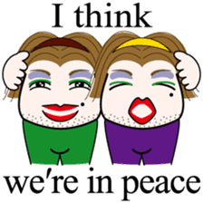 Drag Queen's HARAGEI English ver. sticker #3169386