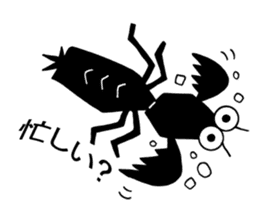 Bug and insect stickers sticker #3169529