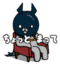 rabbit of night sticker #3169752