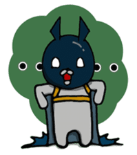 rabbit of night sticker #3169757