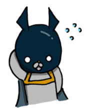 rabbit of night sticker #3169760