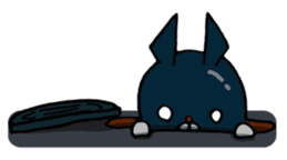 rabbit of night sticker #3169767