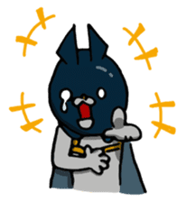 rabbit of night sticker #3169777