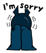 rabbit of night sticker #3169778