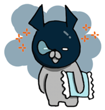 rabbit of night sticker #3169779