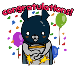 rabbit of night sticker #3169785