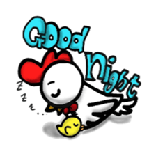 Time of chicken sticker #3170308