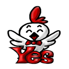 Time of chicken sticker #3170311