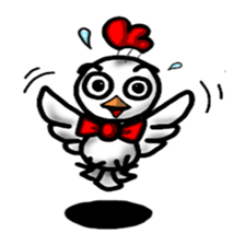 Time of chicken sticker #3170322