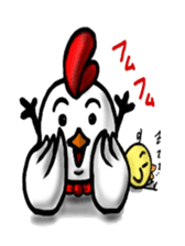 Time of chicken sticker #3170340