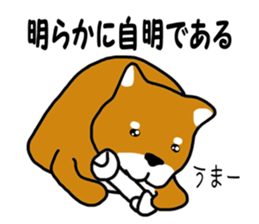 Science of Shiba sticker #3170553