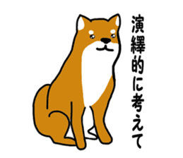 Science of Shiba sticker #3170565