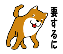 Science of Shiba sticker #3170573