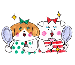 Sweet cute Dogs sticker #3171067