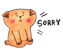 Sweet cute Dogs sticker #3171068