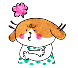 Sweet cute Dogs sticker #3171082