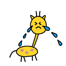 giraffe! sticker #3171157