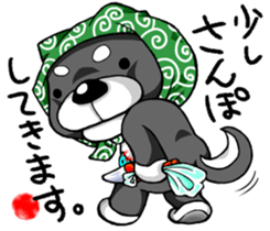 Bristle ninja sticker #3171233