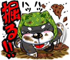 Bristle ninja sticker #3171234