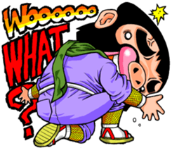 Bristle ninja sticker #3171243