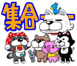 Bristle ninja sticker #3171248