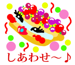 Pleasant a lot of cakes sticker #3171497