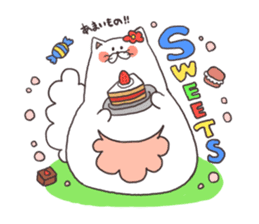 cats and meal stickers sticker #3171575