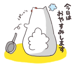 cats and meal stickers sticker #3171596