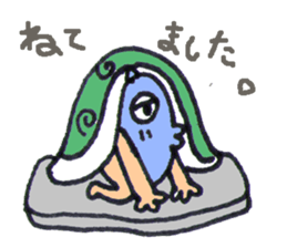 an ocean sunfish. sticker #3171892