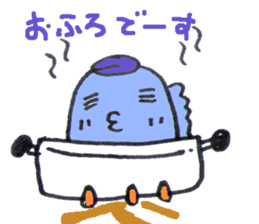 an ocean sunfish. sticker #3171894