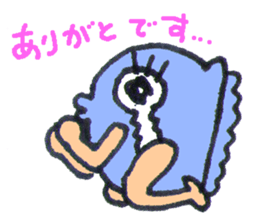 an ocean sunfish. sticker #3171898