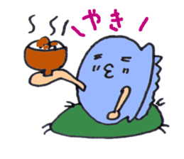 an ocean sunfish. sticker #3171906