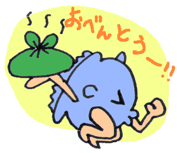 an ocean sunfish. sticker #3171925