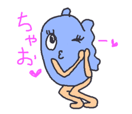 an ocean sunfish. sticker #3171929