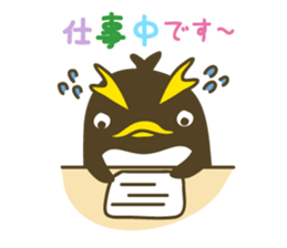 Kawaii Penguin Family sticker #3171949