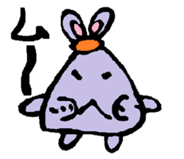 rabbit or graffiti sticker #3172067