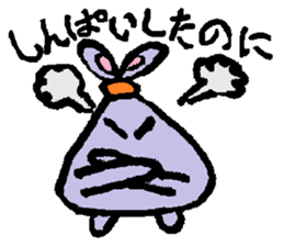 rabbit or graffiti sticker #3172068